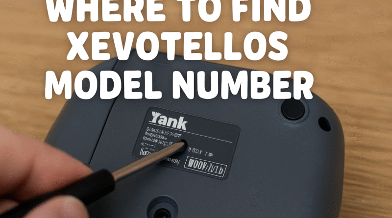 where to find xevotellos model number